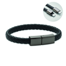 Flätad armband/kabel typ-C